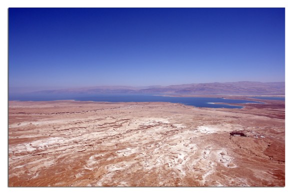 Mar Muerto desde Masada Luis Roca Arencibia
