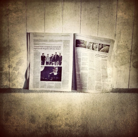 La entrevista, tal y como fue publicada en el periódico La Provincia. / LUIS ROCA ARENCIBIA