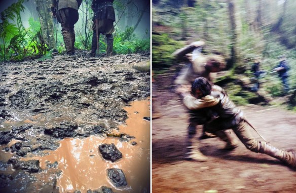 Otras dos imágenes tomadas por el productor durante el rodaje en Anaga (Santa Cruz de Tenerife) / ENRIQUE LÓPEZ LAVIGNE