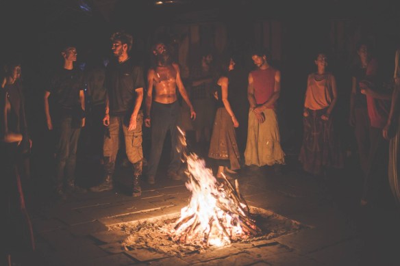 Los habitantes de la ecoaldea de Matavenero participaron como actores en la película. / OAC