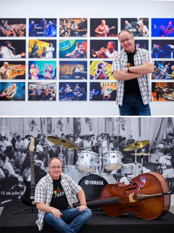 Miguel Ramírez. Director del Festival Canarias Jazz&Mas Heineken. / NACHO GONZÄLEZ