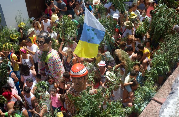 Fiesta de la Rama, el pasado 4 de agosto. / CHECHU GRAF