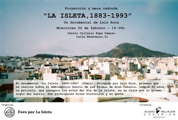 Tarjetón realizado para promocionar el evento por la Asociación Atlas. / OAC